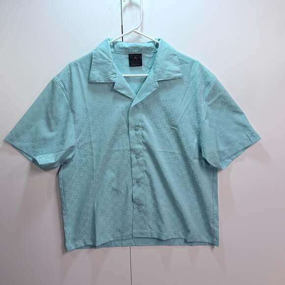 Jordan Other - Jordan Brand 23 All-Over Print Camp Collar Shirt Size Medium